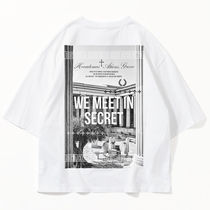 We Meet In Secret - WHTE