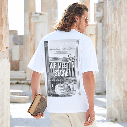 We Meet In Secret - WHTE