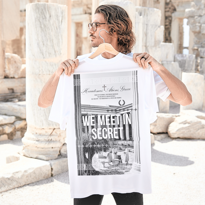 We Meet In Secret - WHTE